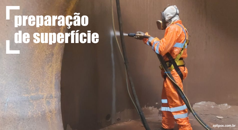 aplipox preparação de superfície