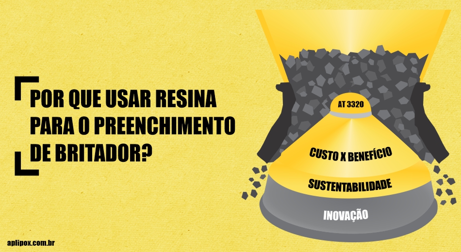 Resina Preenchimento de Britador