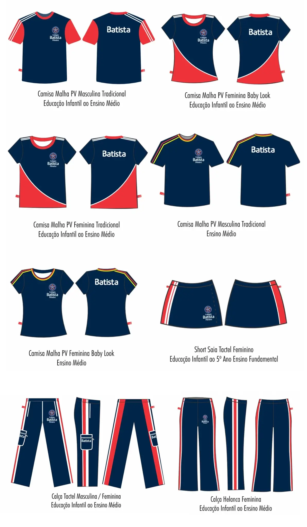 Uniforme - Uso Diário